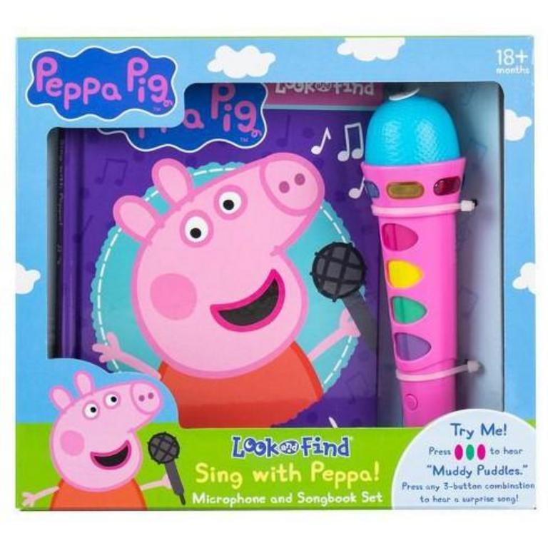 PEPPA PIG MICROPHONE BOOK SET