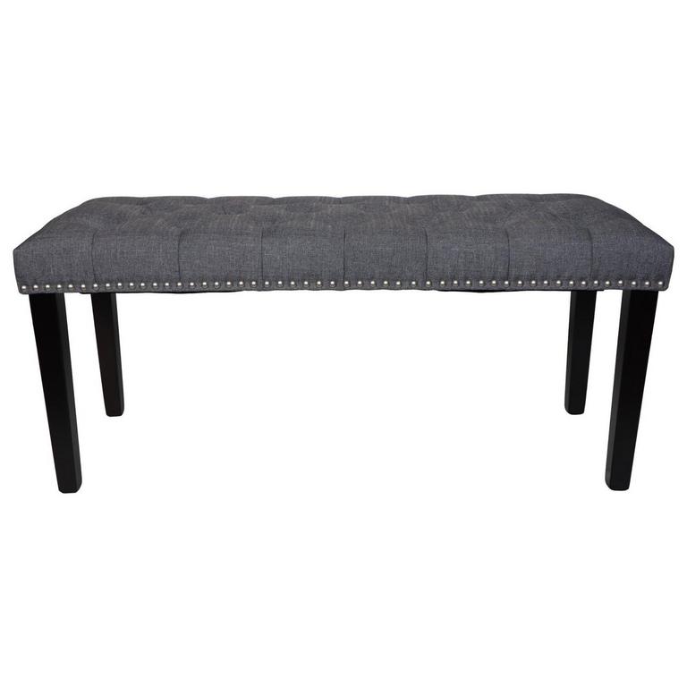 ABBLE TUFTED BENCH