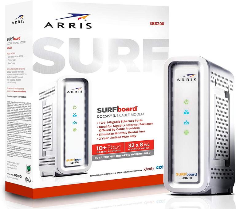 ARRIS SB8200 CABLE MODEM