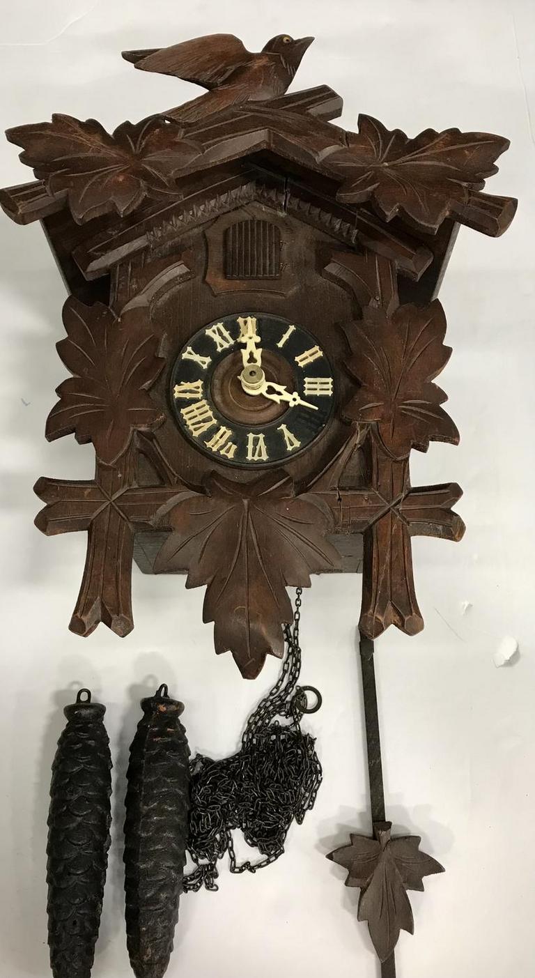 vintage black forest cuckoo clocks