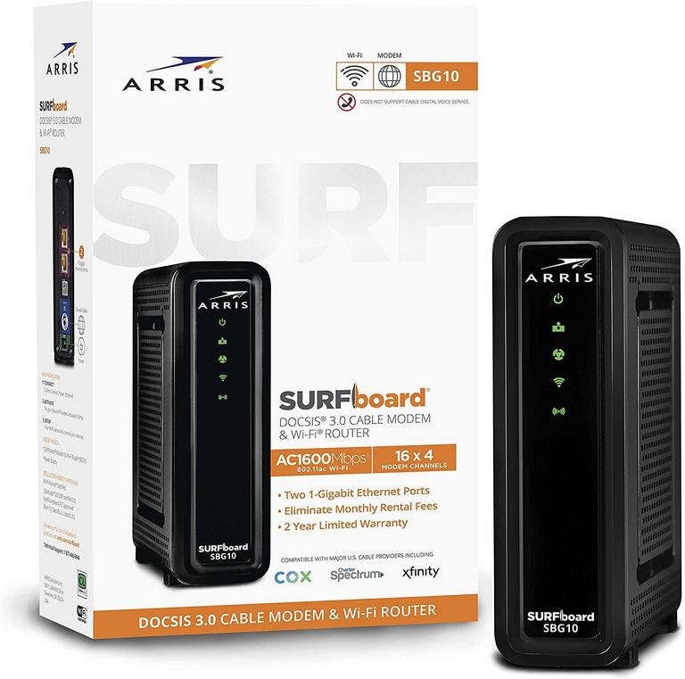 ARRIS SBG10 CABLE MODEM