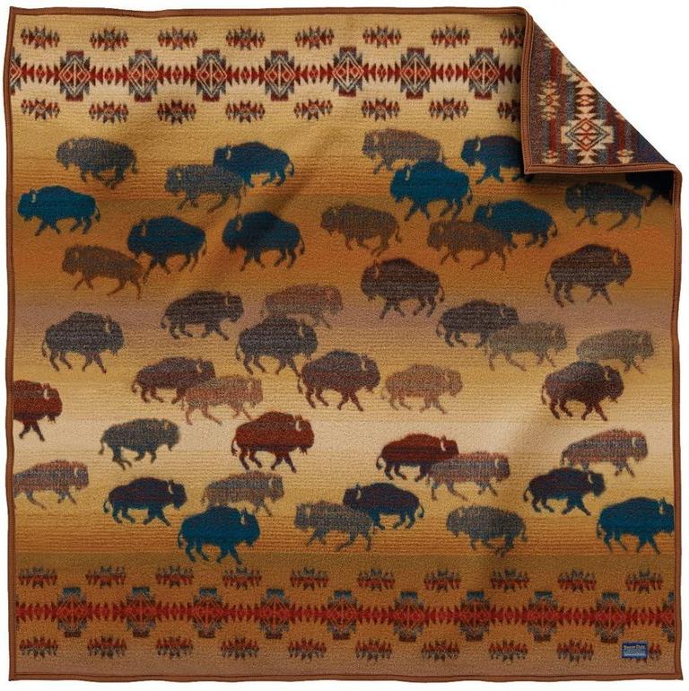 64"X64" WOOL THROW