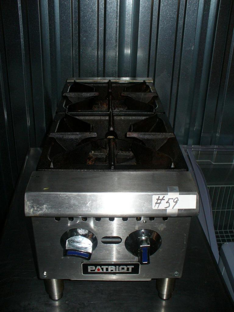 Auction Ohio Patriot gas 2 burner unit