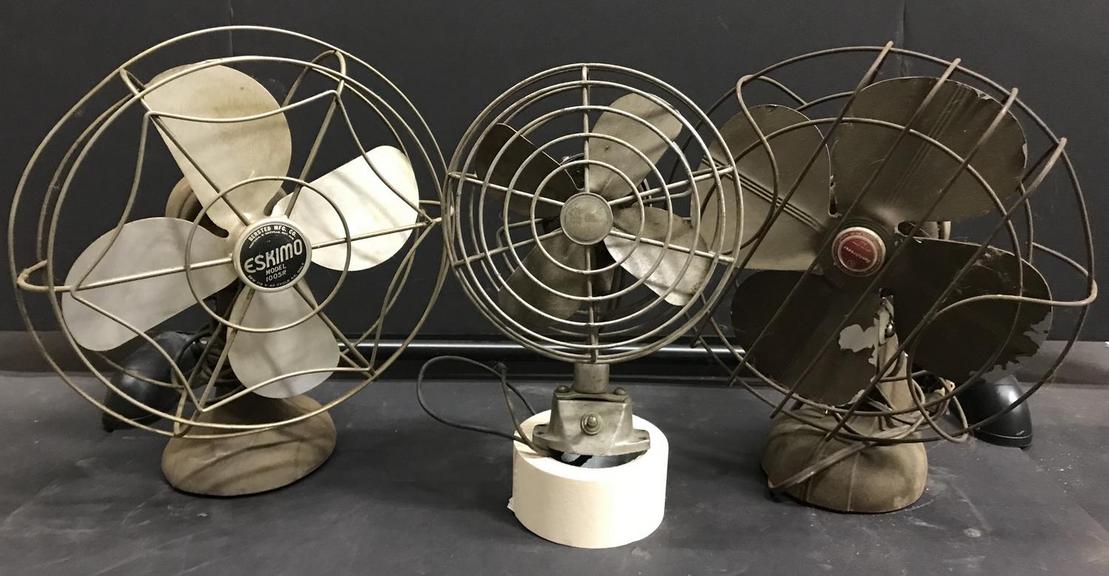 Auction Ohio Vintage/Antique Fans C