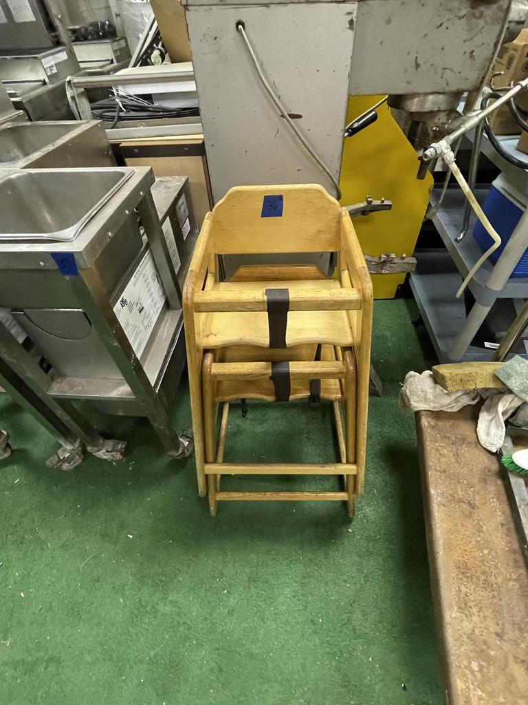Auction Ohio High Chairs