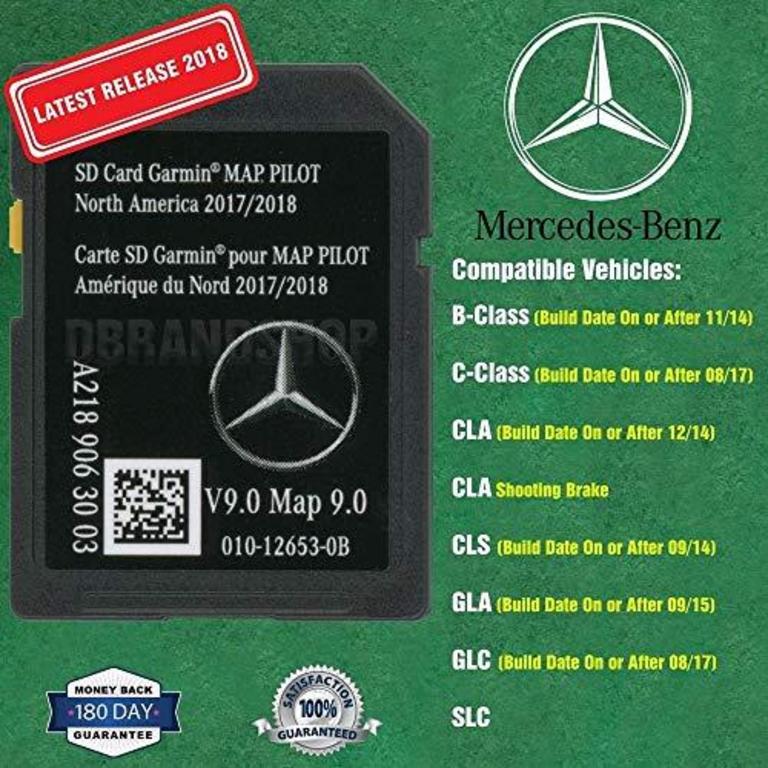 MERCEDES GARMIN SD CARD