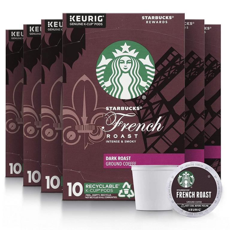 60 FRENCH ROAST COFFEE PODS