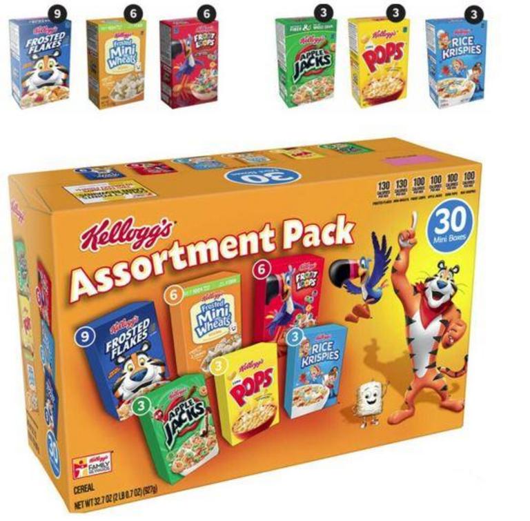 JUMBO ASSORTED PACK. 30PK