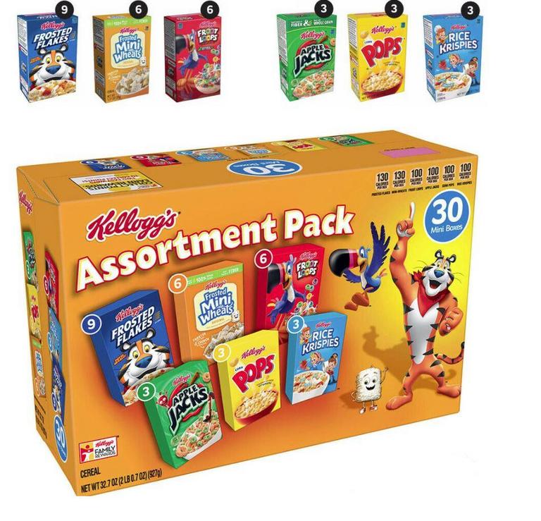 JUMBO ASSORTED PACK. 30PK