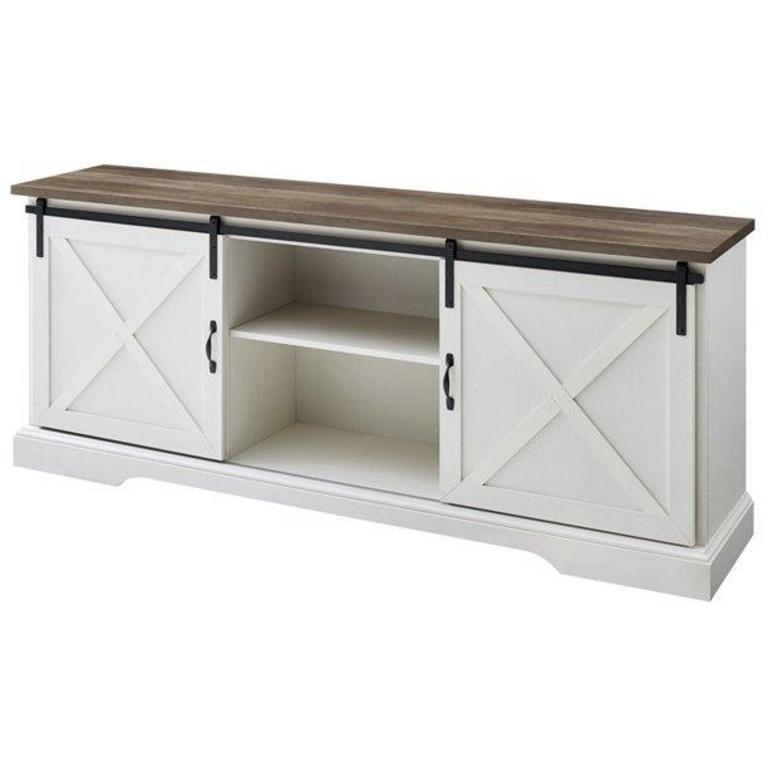 70" BARN DOOR TV CONSOLE