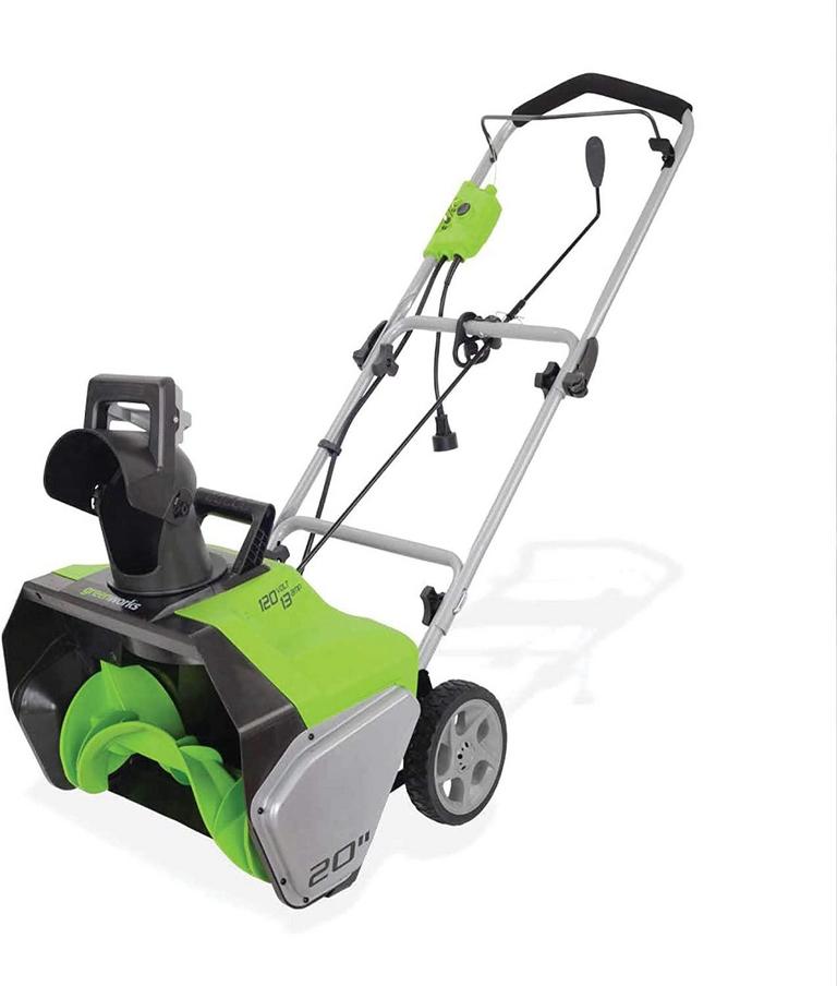 GREENWORKS 20" SNOW THROWER