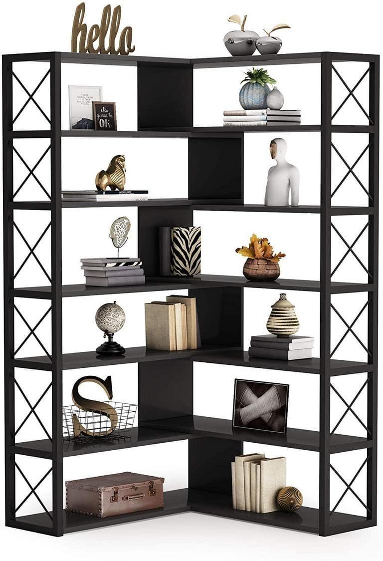 TRIBESIGNS CORNER BOOKCASE