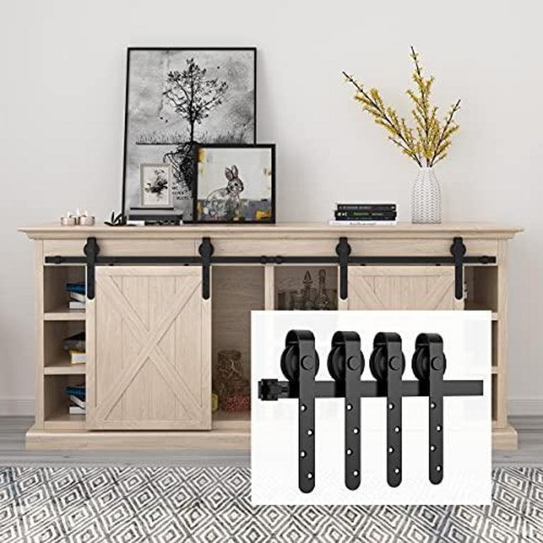 HOMLUX 6' BARN DOOR KIT
