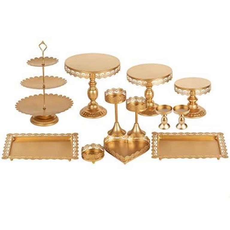 METAL 12-PC CAKE STAND