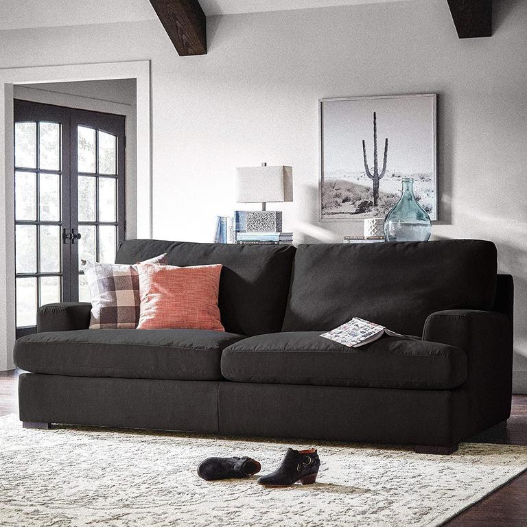 DOWN-FILLED SOFA COUCH