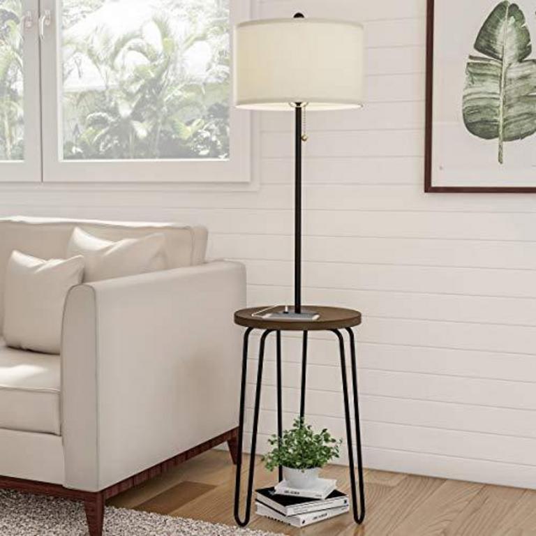 MID CENTURY 59" TABLE LAMP