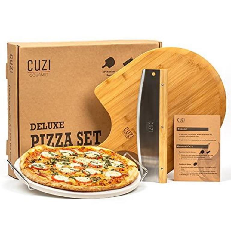 CUZI GOURMET PIZZA STONE SET