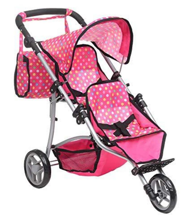 EXQUISITE TWIN DOLL STROLLER