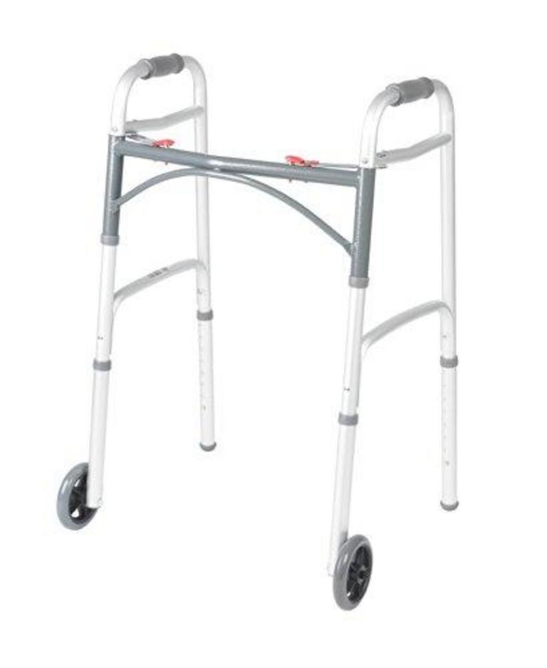 DRIVE MEDICAL WALKER W/ WHEELS