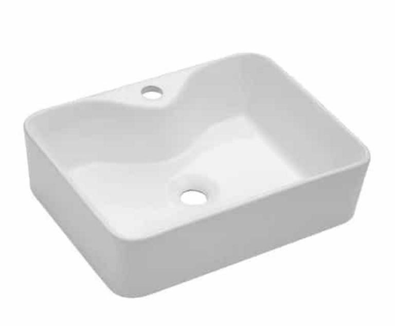 19X15'' WHITE CERAMIC SINK