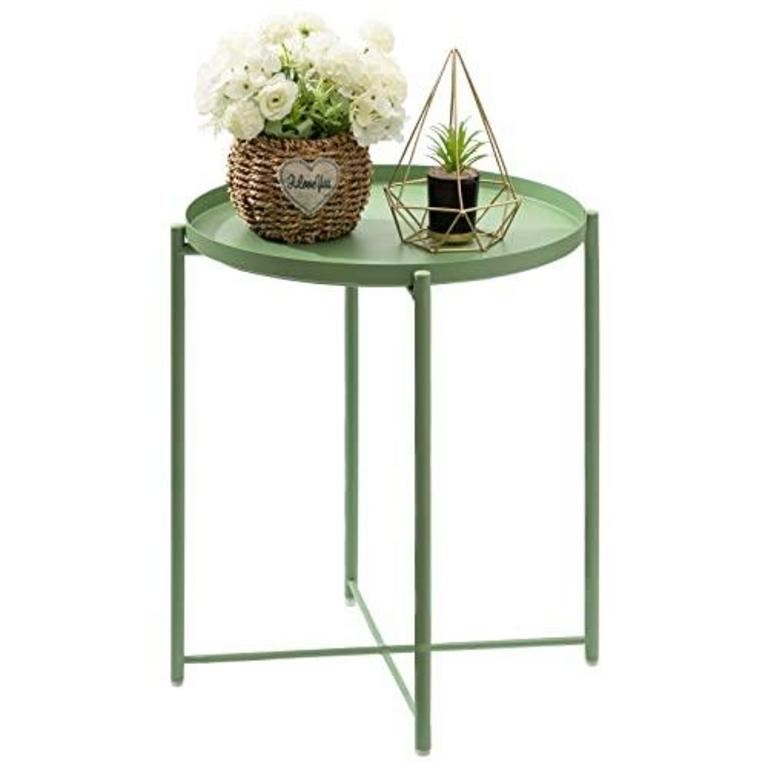 DANPINERA ROUND METAL TABLE
