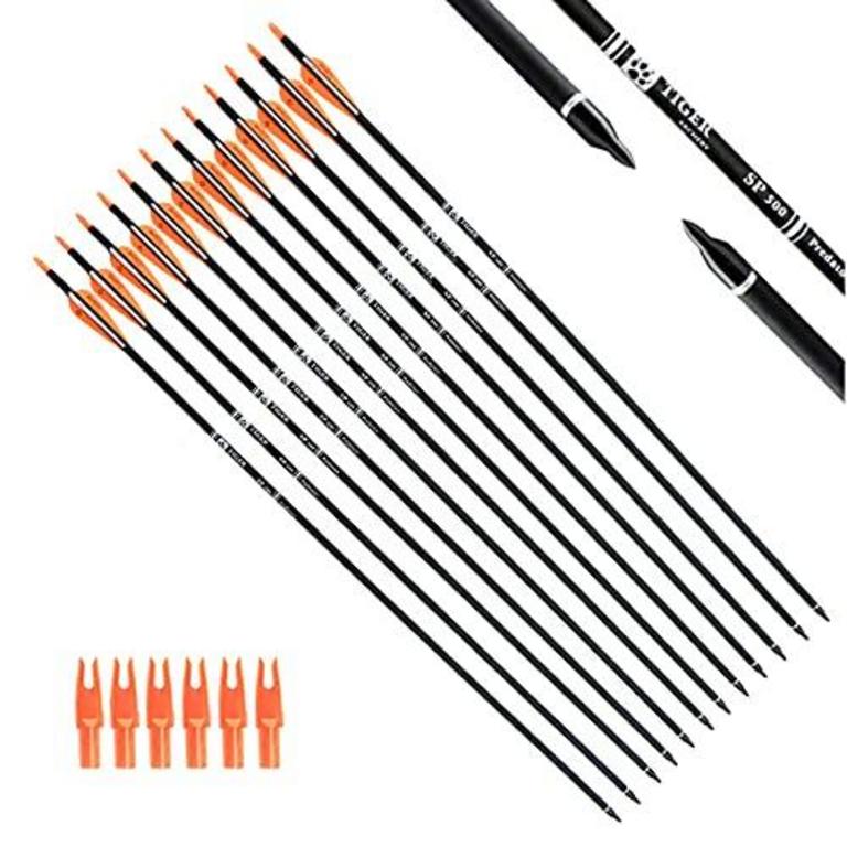 12 TIGER ARCHERY 30'' ARROWS