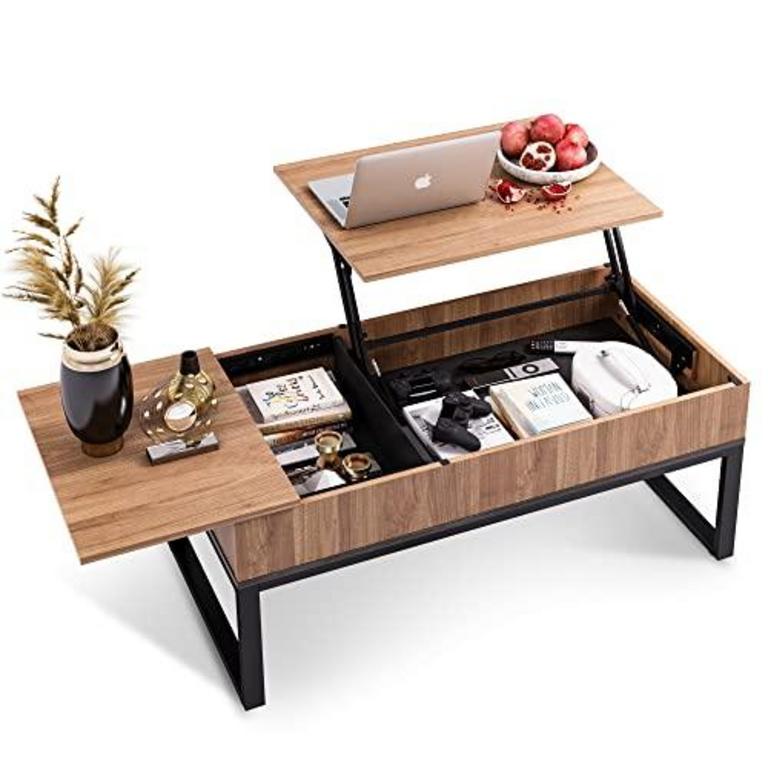 WLIVE LIFT TOP COFFEE TABLE