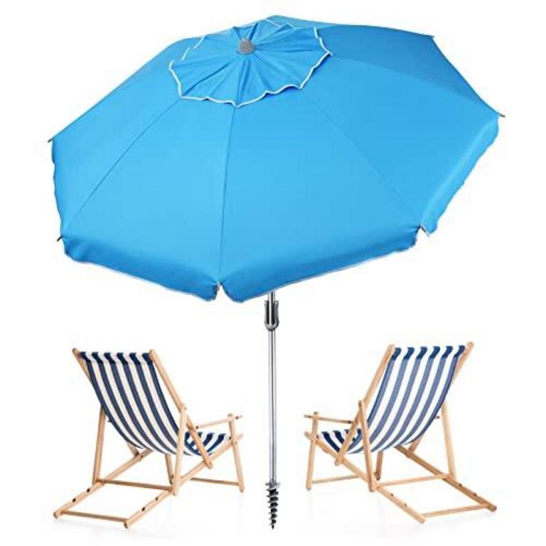 KENTEN 6.5' BEACH UMBRELLA