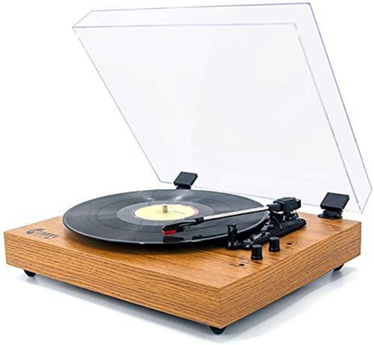 VINYL MUSIC VINTAGE TURNTABLE