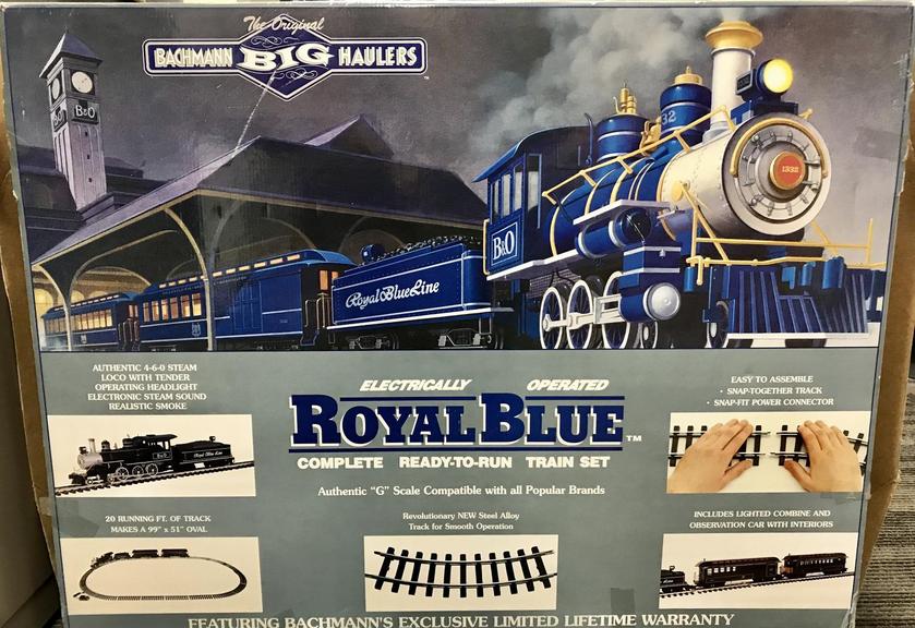 Bachmann big cheap haulers royal blue