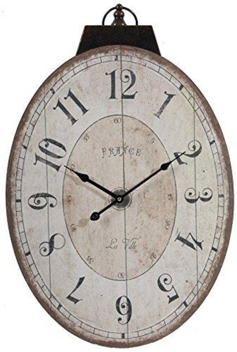 BHOME 17.7''X29'' WALL CLOCK