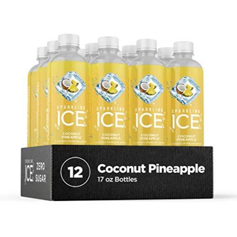 12 SPARKLING ICE WATER BOTTLES