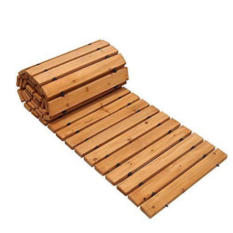 WOODEN ROLL-OUT GARDEN PATHWAY