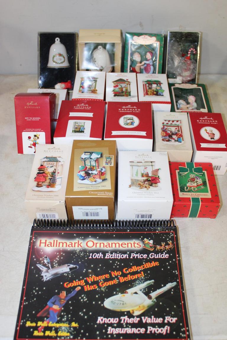 Auction Ohio Hallmark Keepsake Ornaments