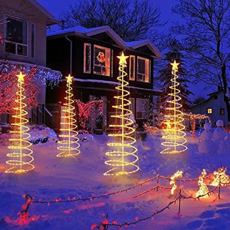 SPIRAL 6' TREE WITH LIGHTS