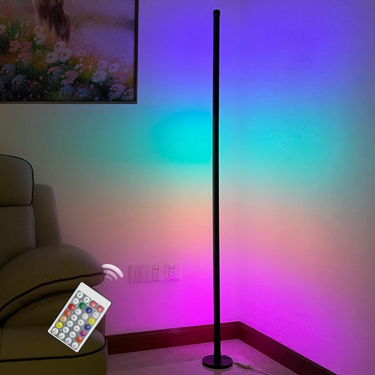 DIY 61" CORNER FLOOR LAMP