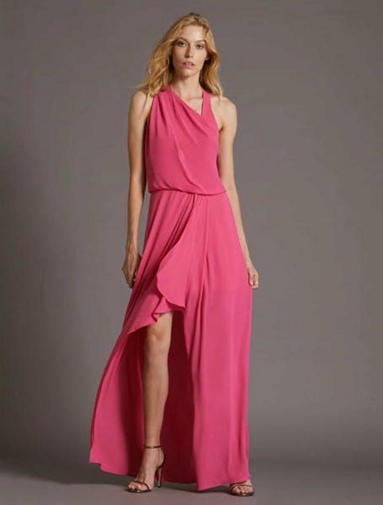 ASYMMETRIC SZ-2 DRAPED GOWN