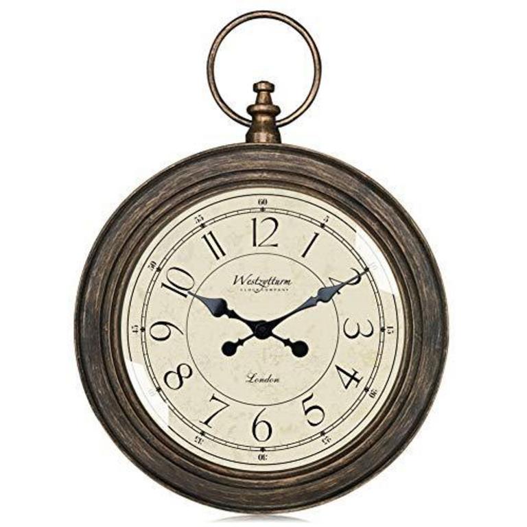 WESTZYTTURM 24'' RUSTIC CLOCK
