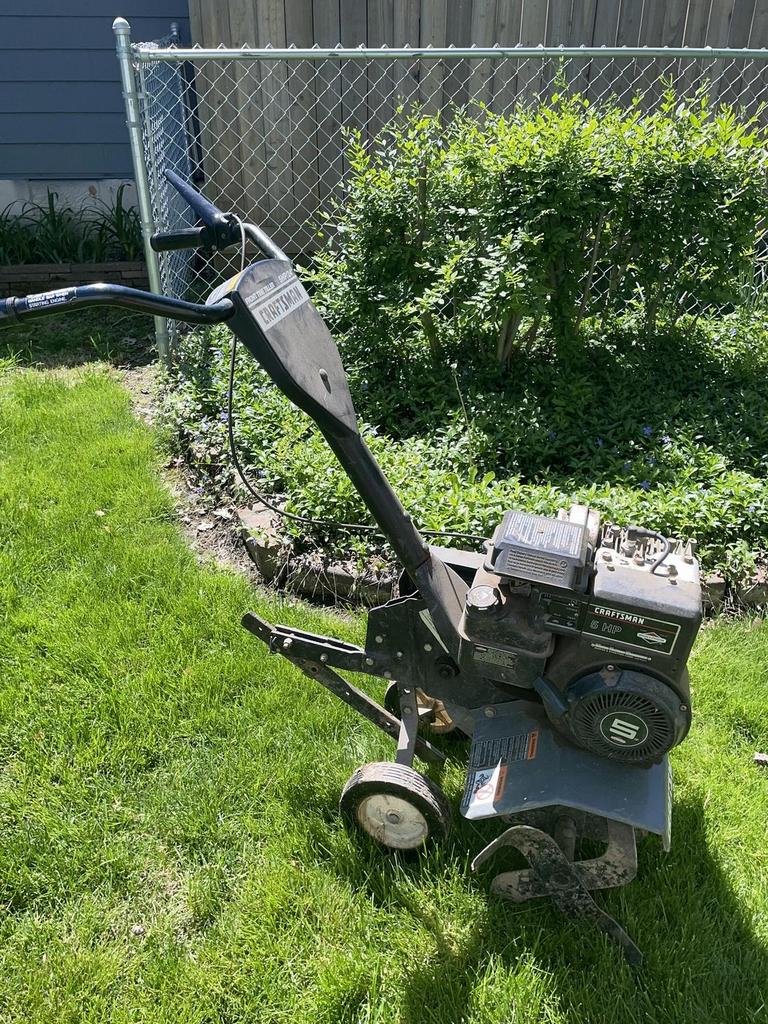 Yard machine 2024 tiller model 137202