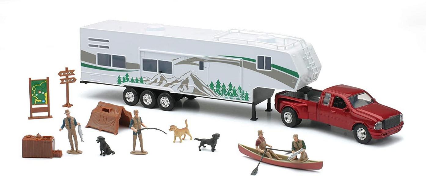 2 NEW-RAY TOYS DIE CAST SETS
