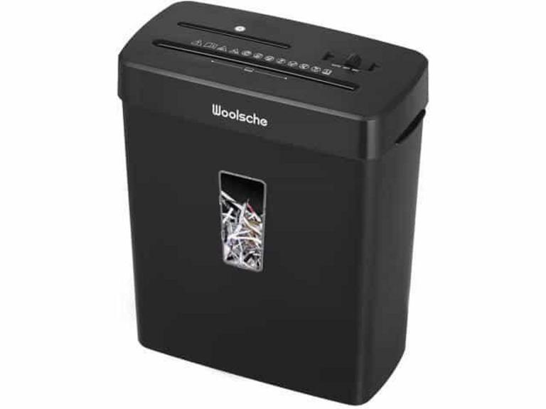 WOOLSHCE 8-SHEET SHREDDER