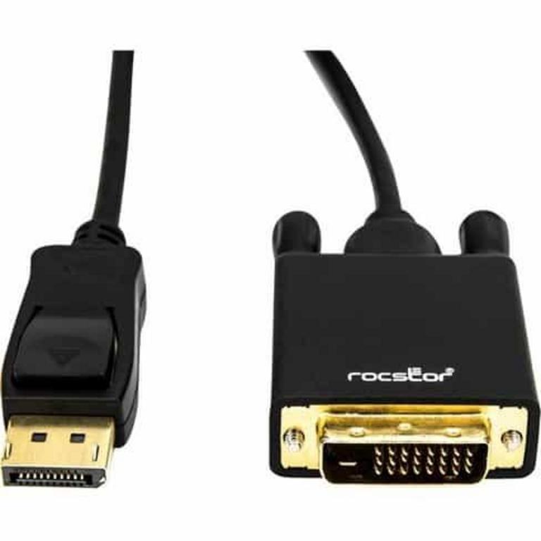 6' DISPLAYPORT TO DVI-D CABLE