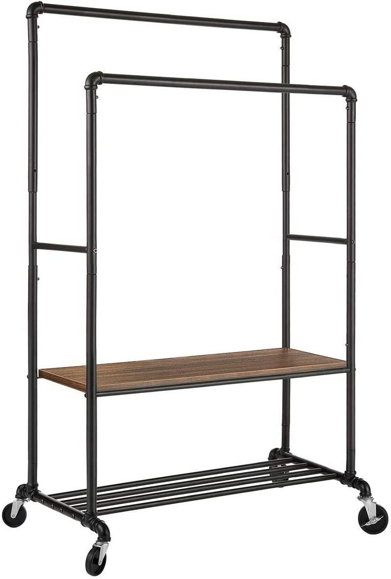 Mobile discount wardrobe rack