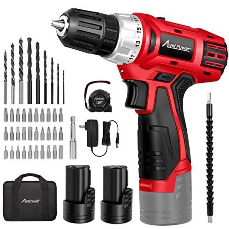 AVID POWER CORDLESS DRILL SET