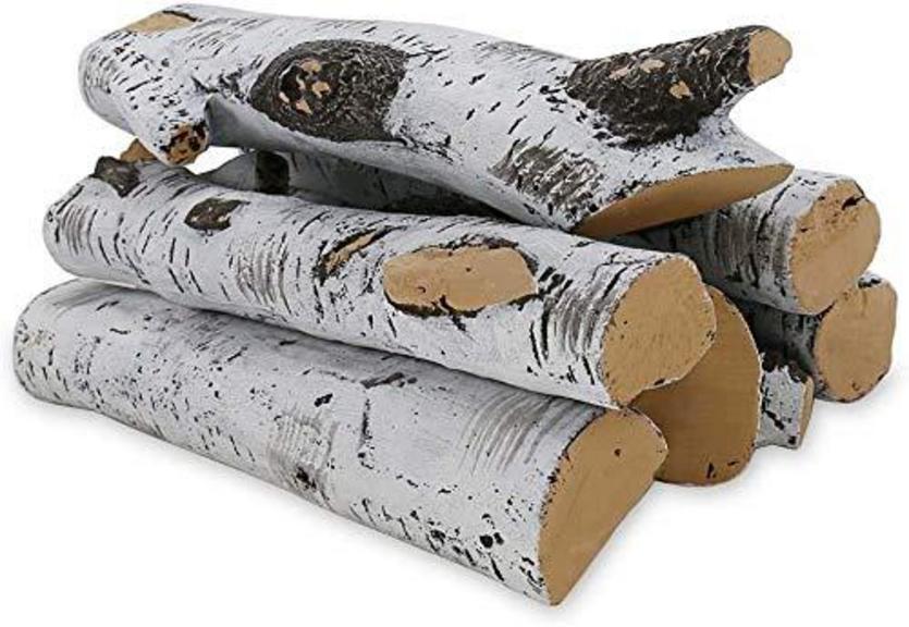 6 QULIMETAL BIRCH WOOD LOGS