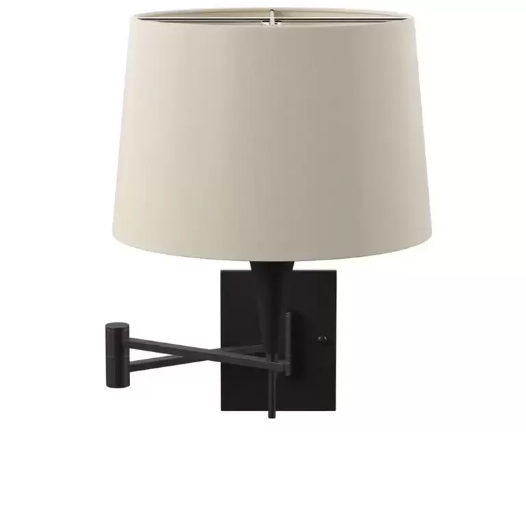 1 LIGHT AGED BRONZE SWING ARM