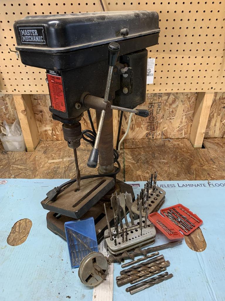 Auction Ohio Master Mechanic Drill Press