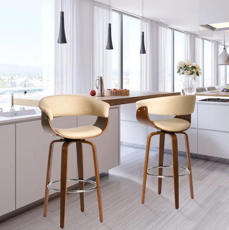 REMMERS 2 SWIVEL BAR STOOLS