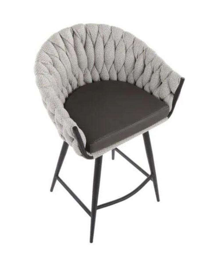 26" LEATHER COUNTER BAR STOOL