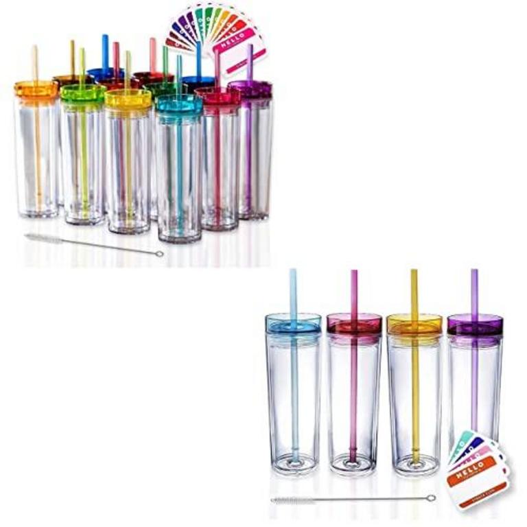 16 STRATA CUPS TUMBLERS